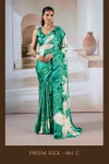 Prism Silk By Rajtex Modal Satin Ajrakh Print Saree Exporters In India